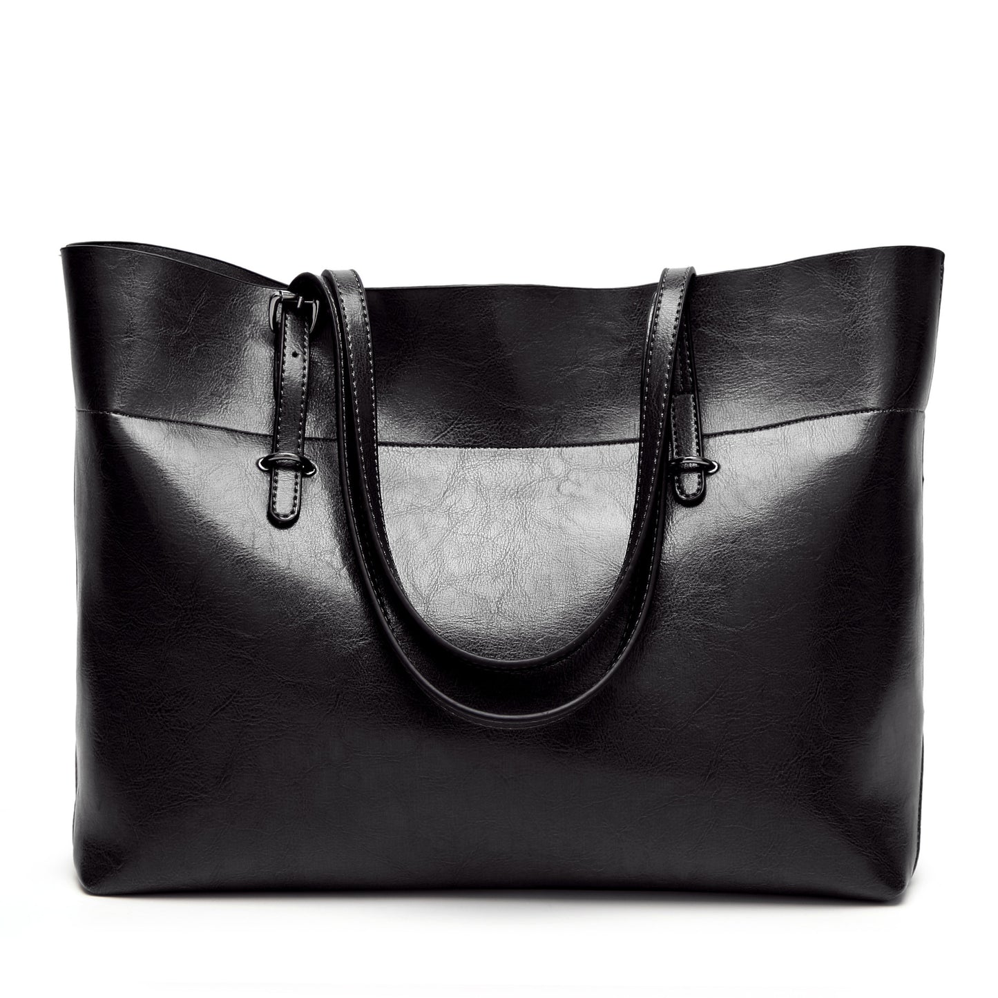 Women's Fashion Oil Wax Leather Retro Bags