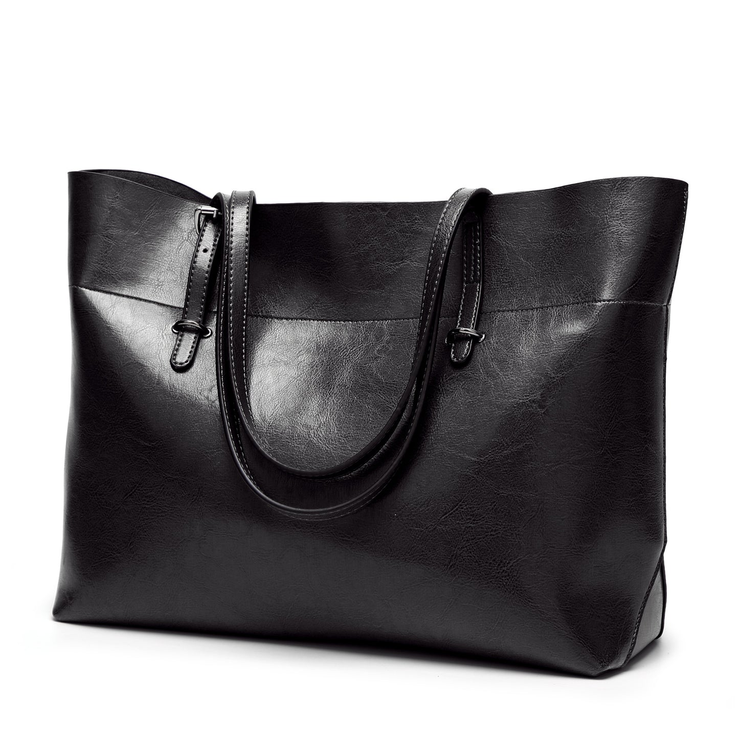 Women's Fashion Oil Wax Leather Retro Bags