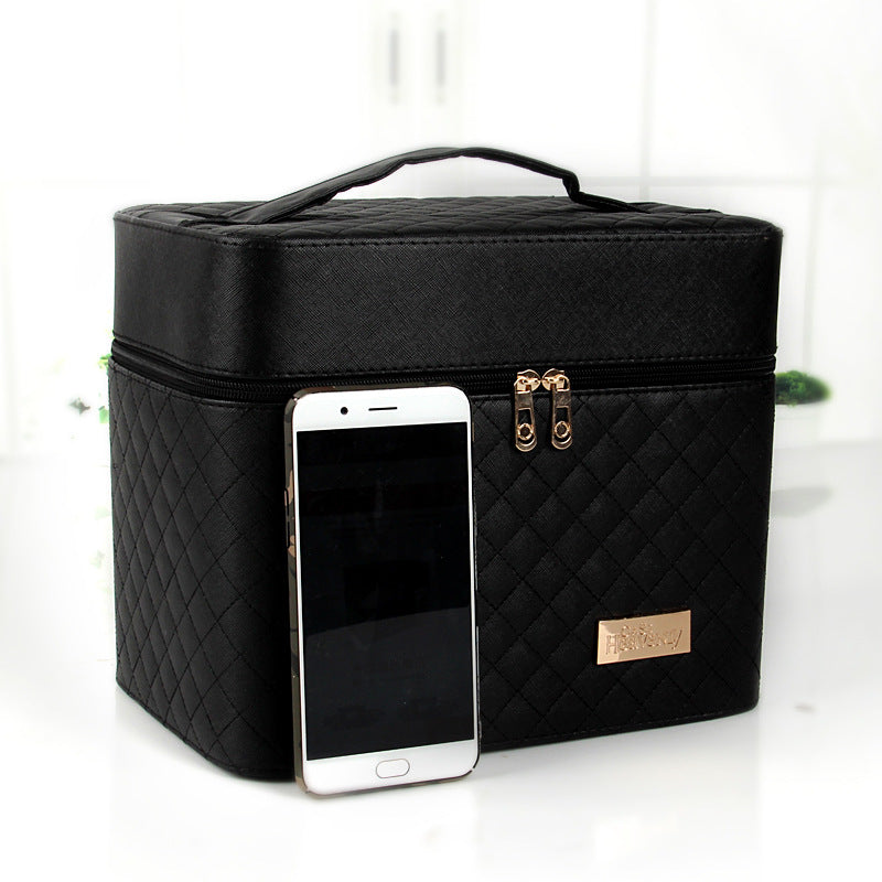 Korean Large Capacity Storage Box Jewelry Cosmetic Case