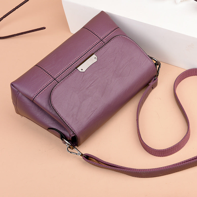 Women's Mom Fashion Pouch Large Capacity Soft Women's Shoulder Bag