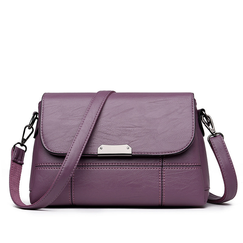 Women's Mom Fashion Pouch Large Capacity Soft Women's Shoulder Bag