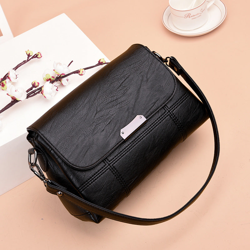 Women's Mom Fashion Pouch Large Capacity Soft Women's Shoulder Bag