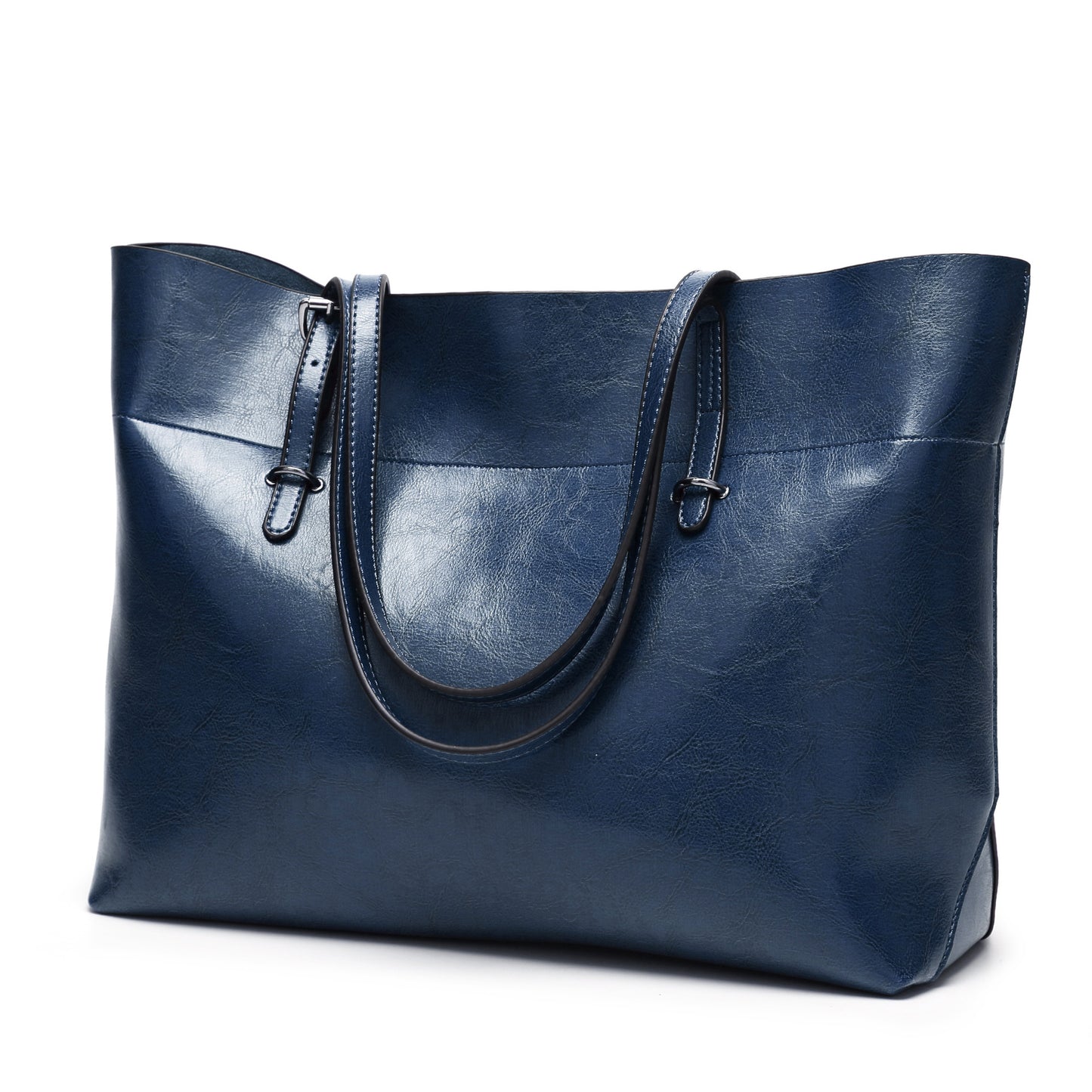 Women's Fashion Oil Wax Leather Retro Bags