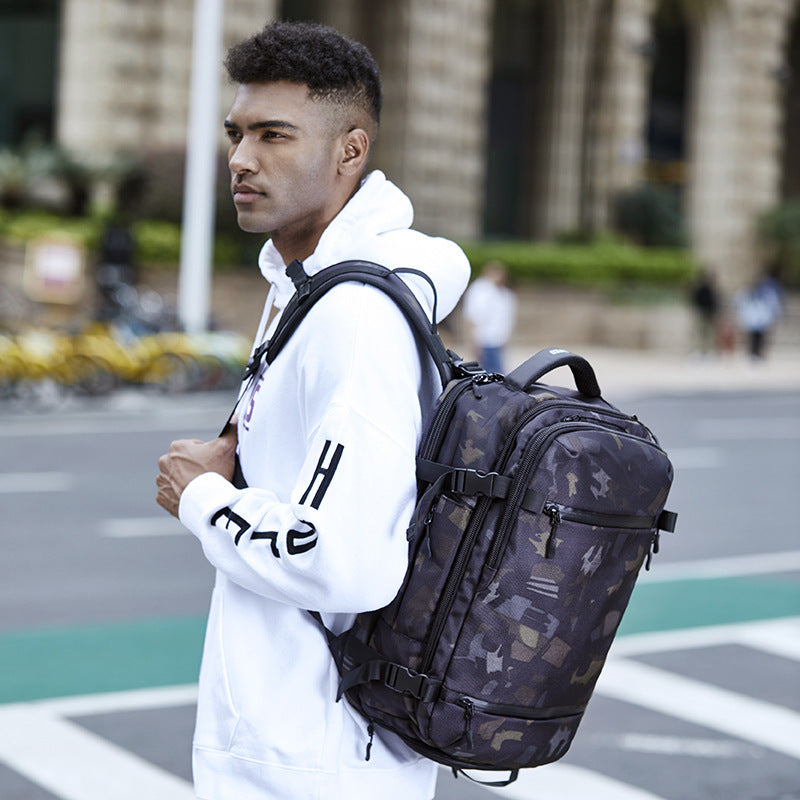 Men's Large Capacity Short-distance Expansion Commuter Computer Backpacks
