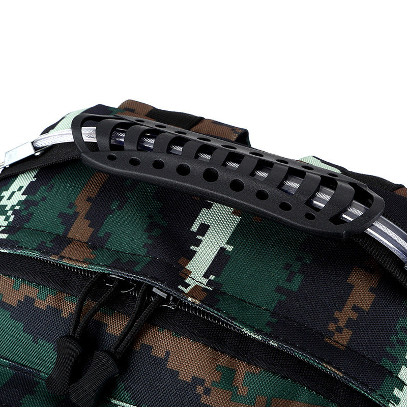Men's Apron Camouflage Waterproof Nylon Cloth For Backpacks