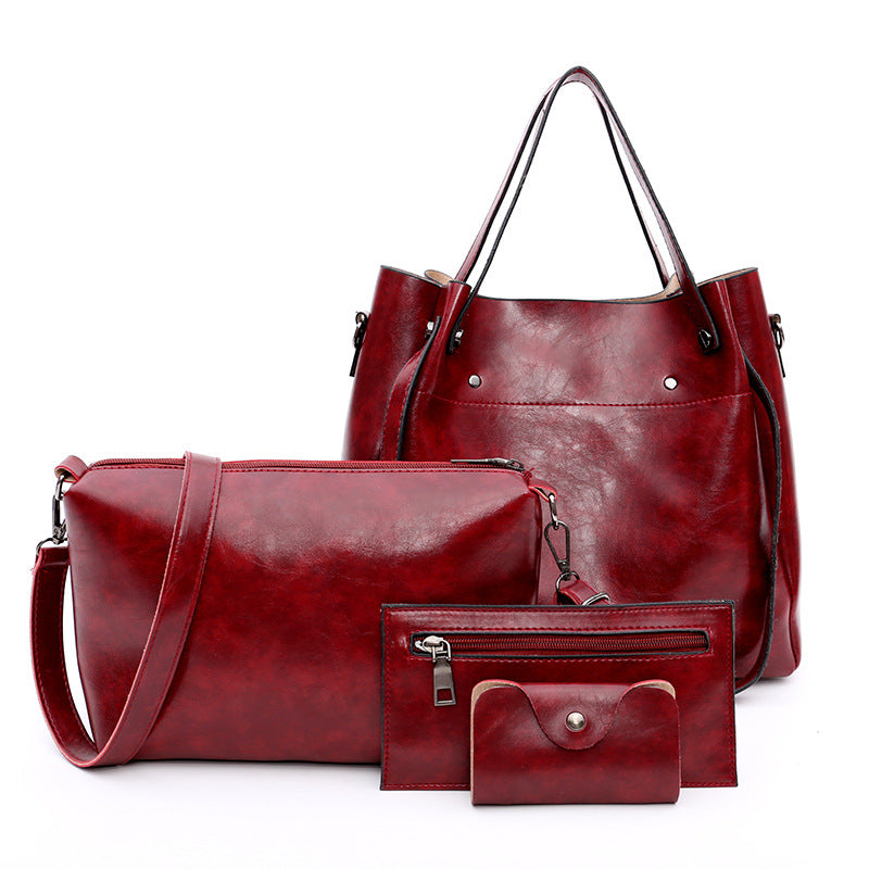 Women's Retro Female Lady Large Capacity Portable Bags