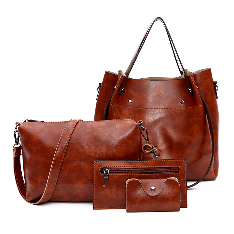 Women's Retro Female Lady Large Capacity Portable Bags