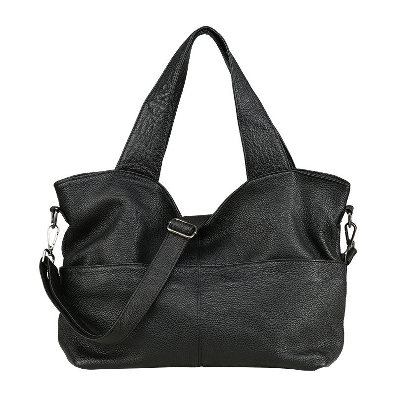 Women's Unique Large Capacity Cattle Leather Retro Women's Handbag