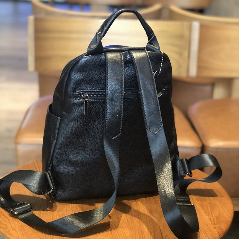 Women's High Quality Genuine Leather Simple First Bags
