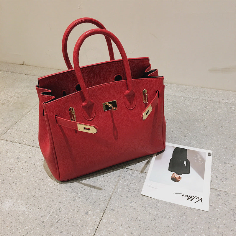 Trendy Charming Women's Big Fashionable Retro Women's Shoulder Bag
