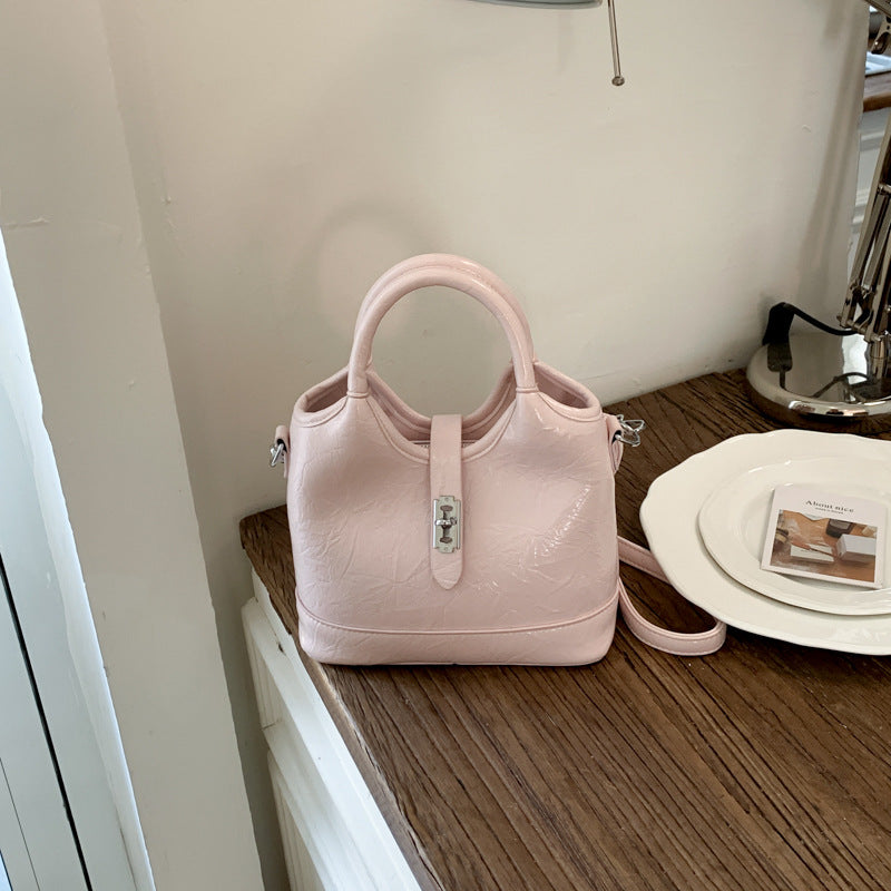 Women's Summer Popular Portable Fashion High Sense Bucket Bag