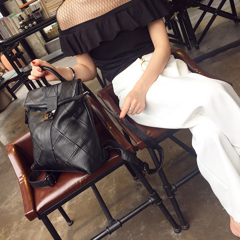 Female Lightweight Large Capacity Versatile Genuine Bags