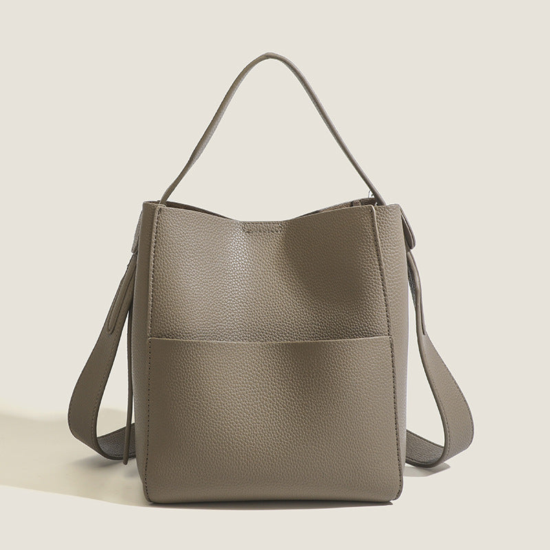Women's Trendy High Quality Large Capacity Bucket Bag