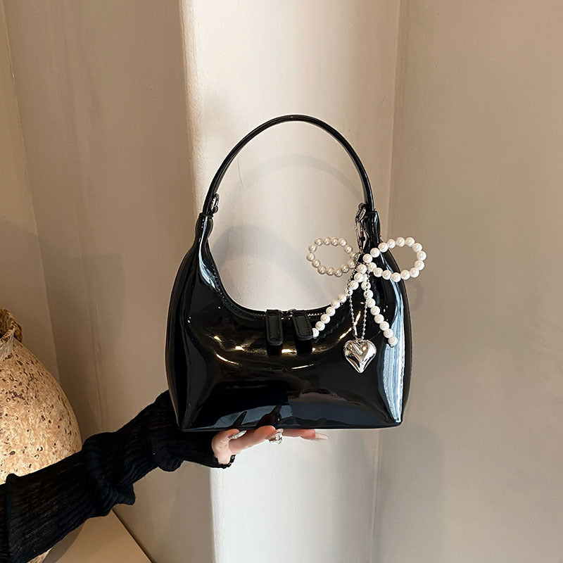 Women's Minority Fashion Glossy Textured Banquet Simple Women's Messenger Bag
