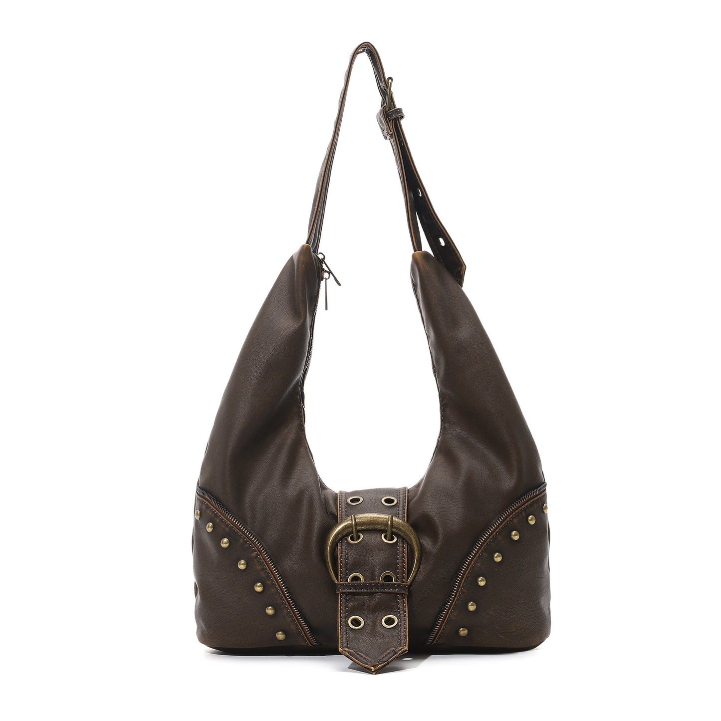 Women's Underarm Autumn Large Capacity Commuter Motorcycle Women's Handbag