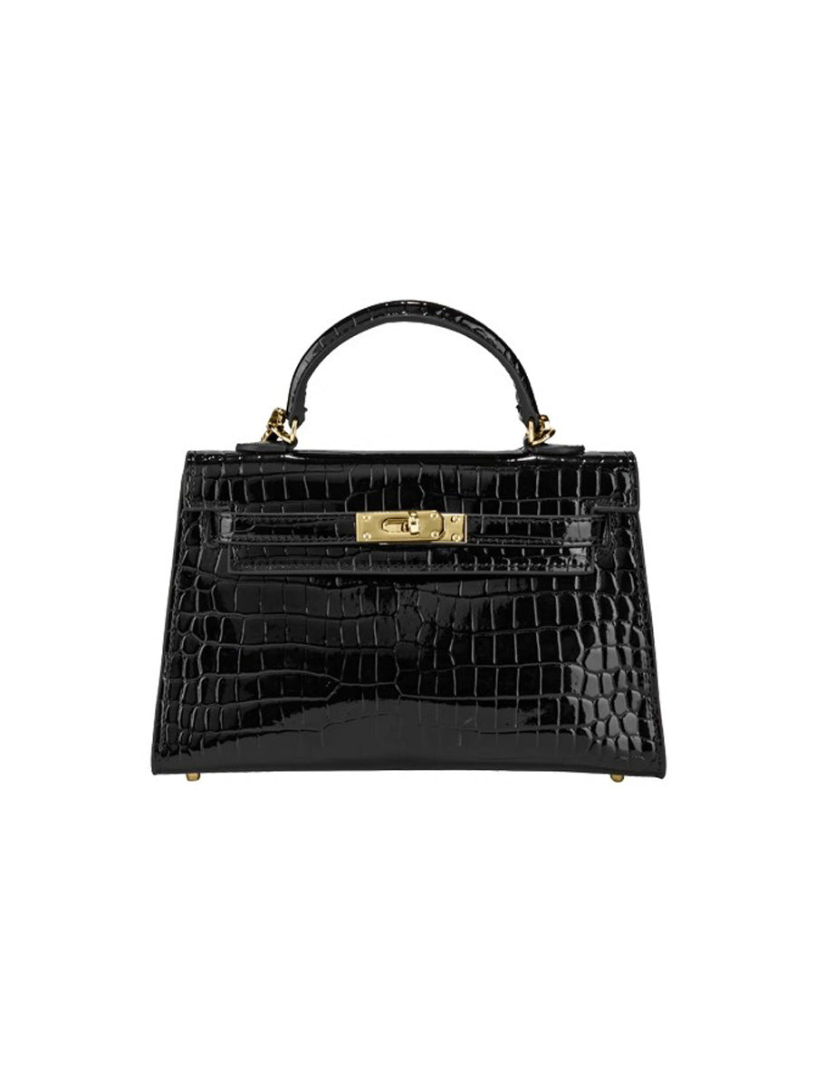Pattern Cattle Leather Mini Second Generation Callie Women's Handbag