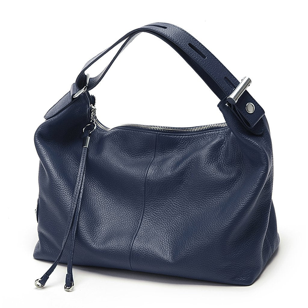 Leather Female Underarm Idle Style Retro Class Tote Bags