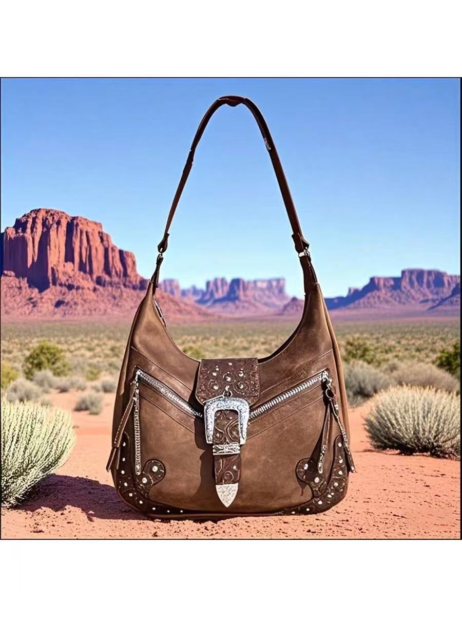 Women's Elegance Retro Trendy High-grade Portable Women's Shoulder Bag