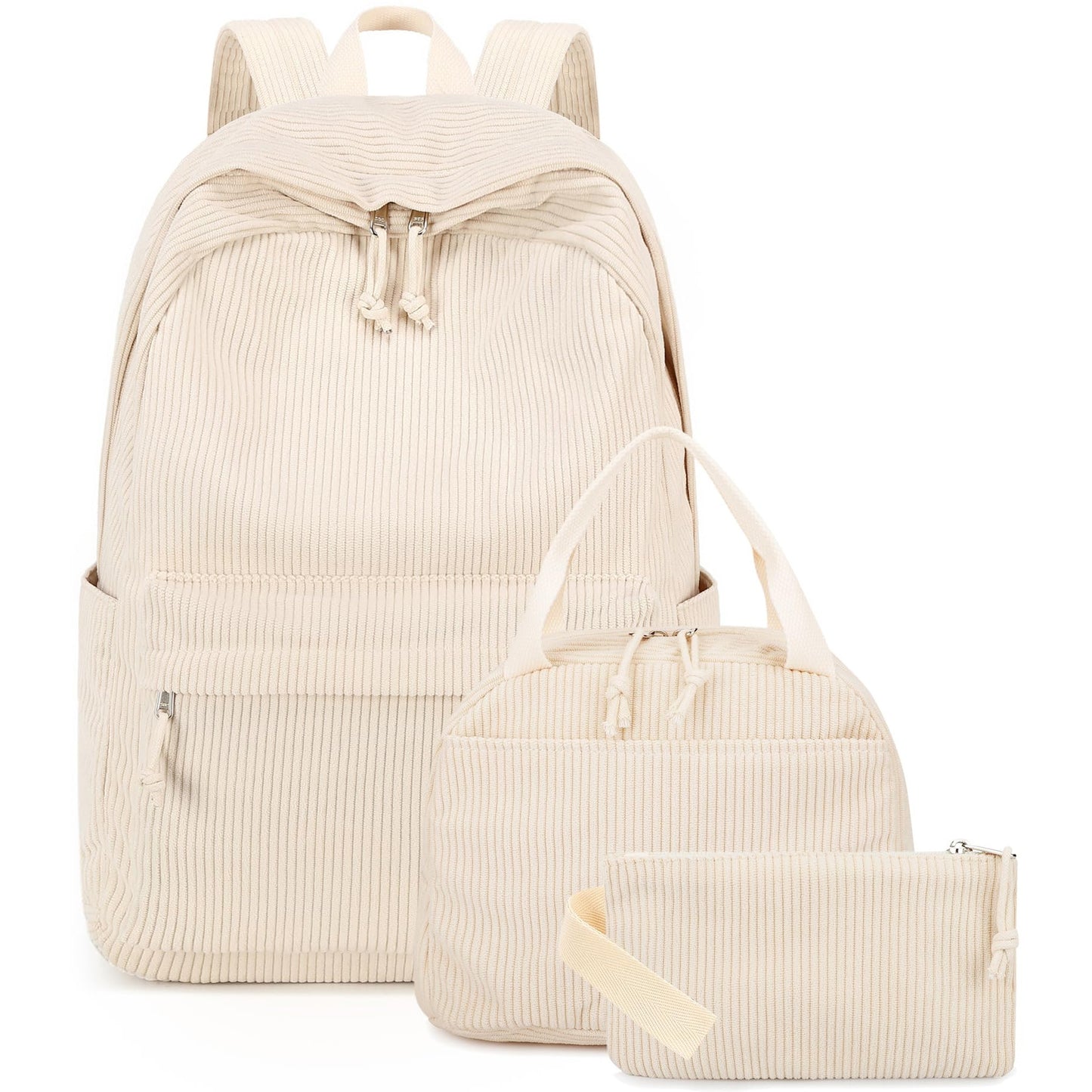 Women's Three-piece Korean Style Preppy For Primary Leisure Backpack