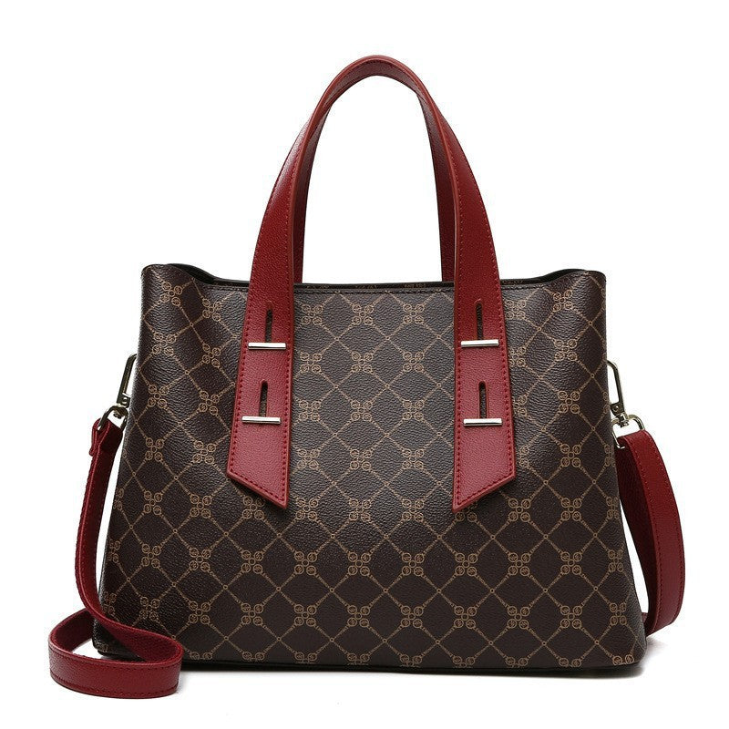 Women's Capacity Fashion Simple One Female Commuter Shoulder Bags