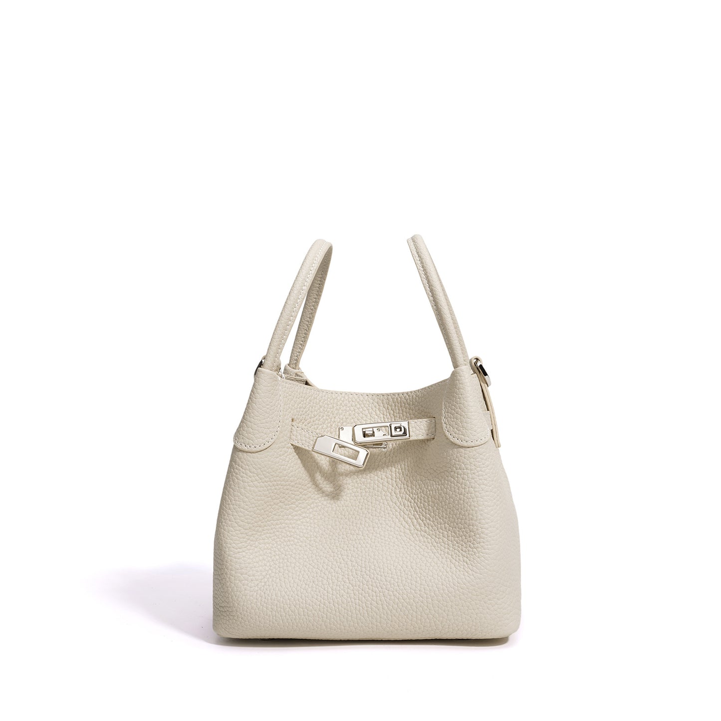 Women's Layer Cowhide High-grade Niche Mother Genuine Leather Black Vegetable Bags
