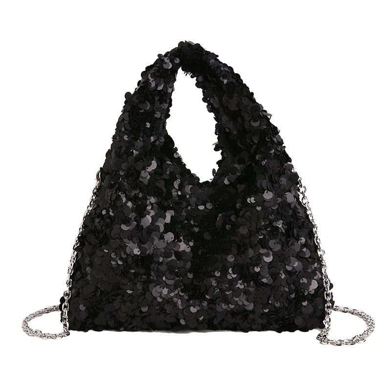 Women's Trendy Wild Elegant Sequins High-grade Handbags