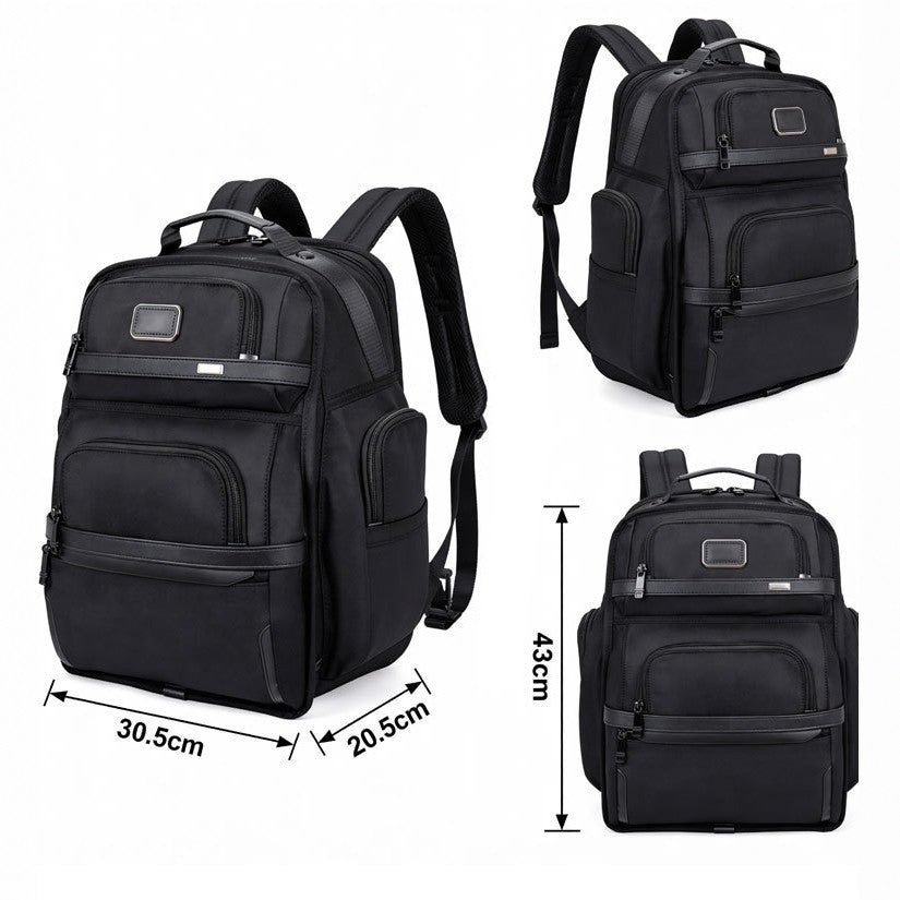 Men's High Quality Version Ballistic Nylon Classic Commute Business Backpack