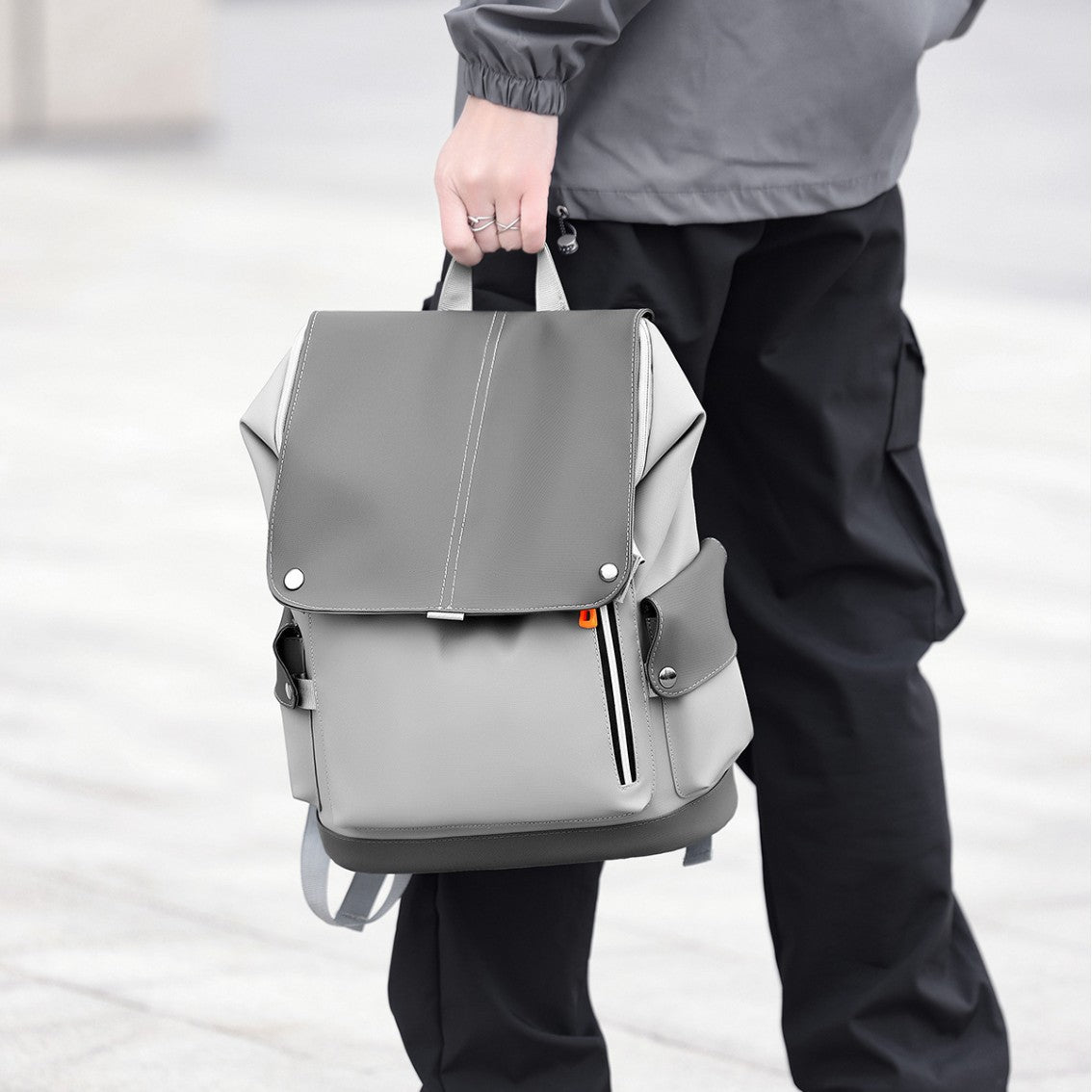 Men's Commuter Large Capacity Business College Leisure Backpack