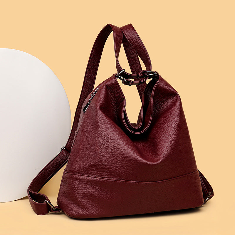 Women's Retro Fashion Commute Large Capacity Women's Backpack