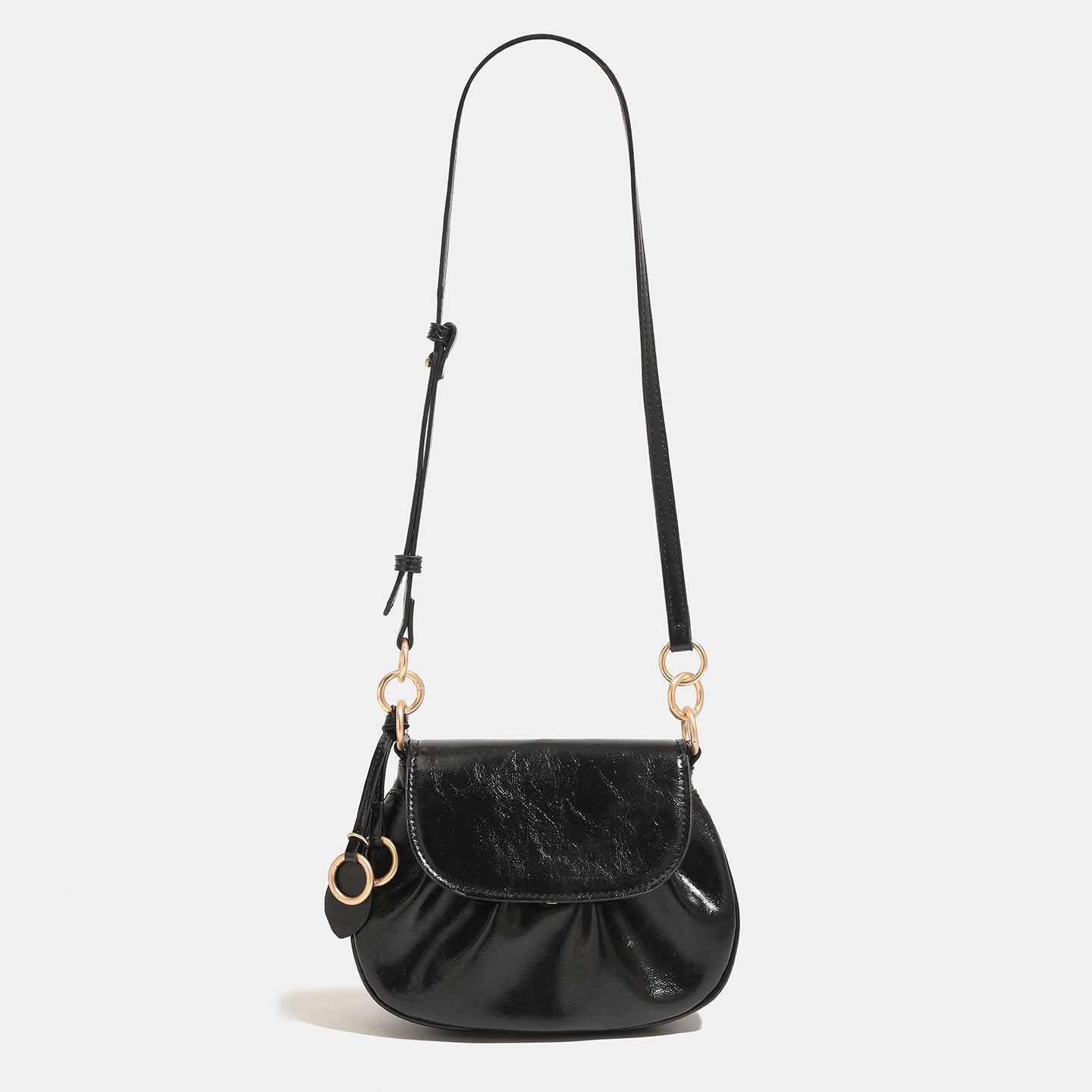 Charming Women's Retro Flip High-grade Suede Handbags