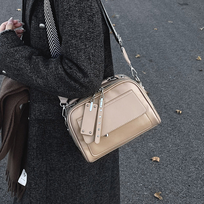 Classy Women's High-grade Soft Leather Mother Women's Handbag