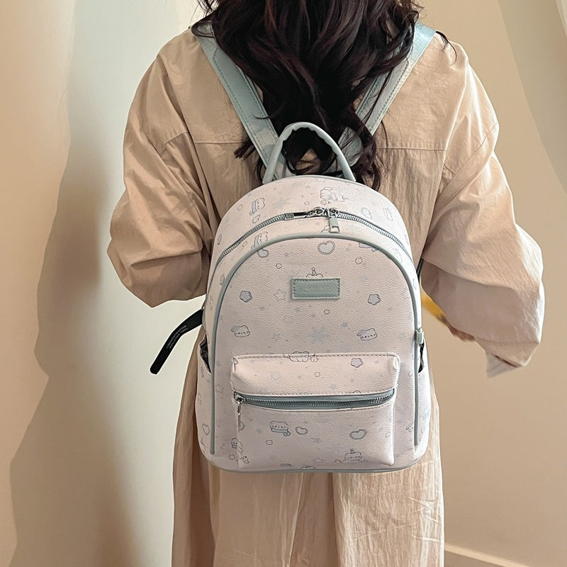 Kitten Printed Female Cartoon Hello Kitty Women's Backpack