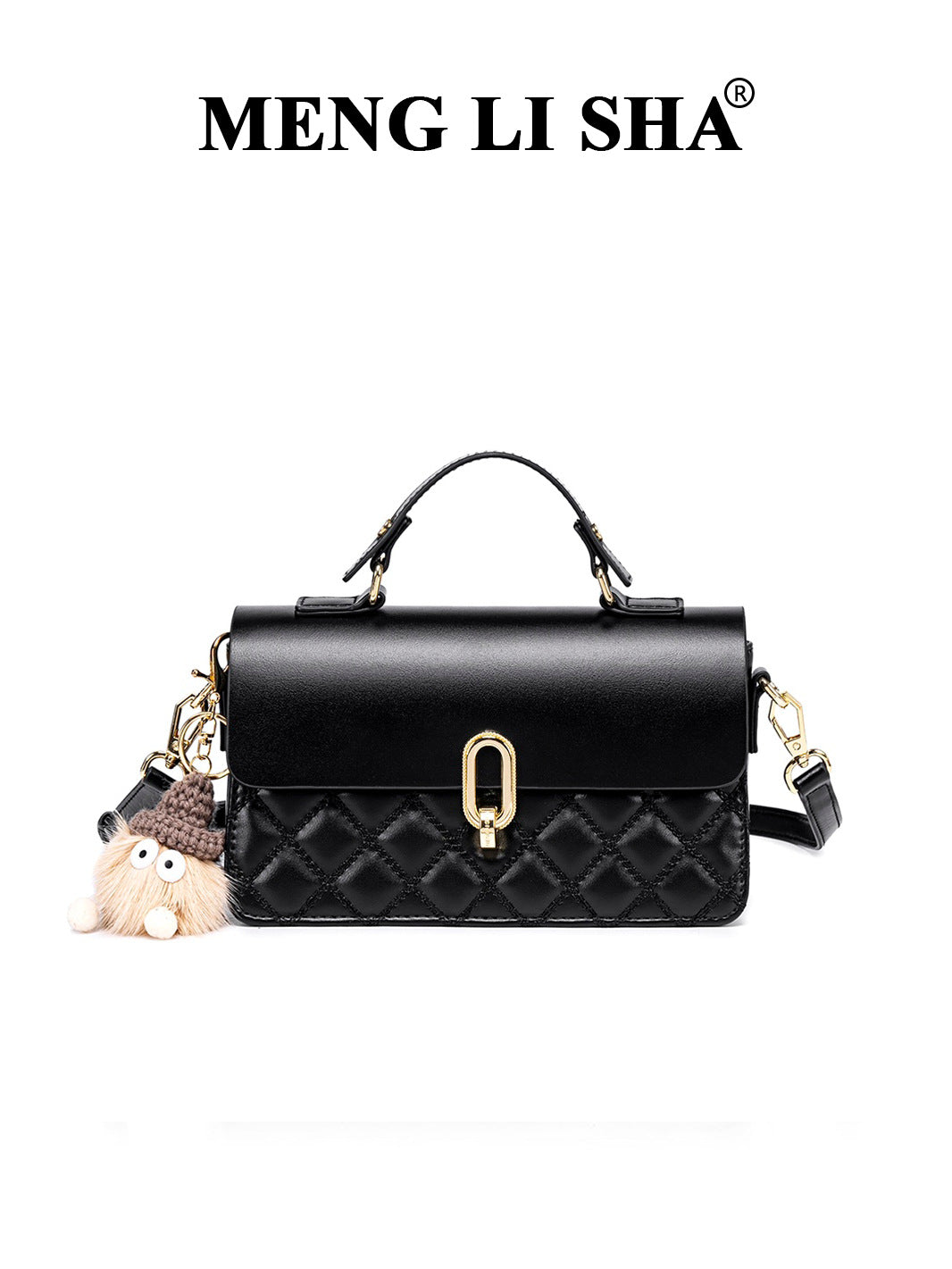 Women's Classic Style Advanced Texture Portable Box Women's Shoulder Bag