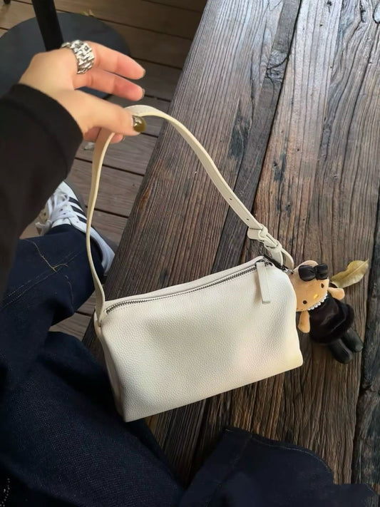 Women's Trendy High-grade Fashion Top Layer Cowhide Soft Women's Shoulder Bag