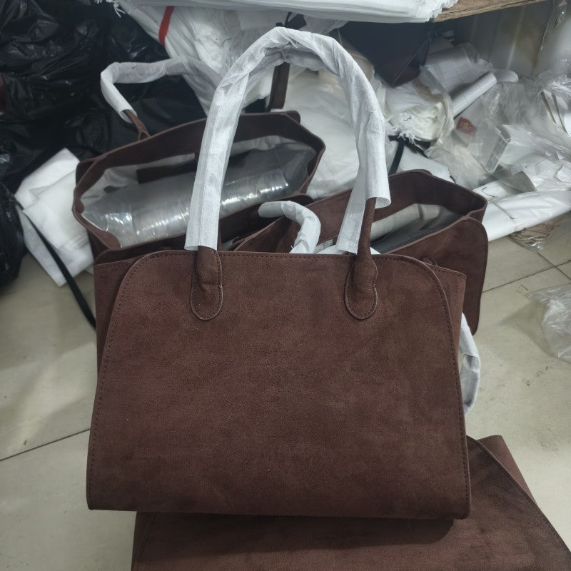 Women's Kendall Niche Portable Shopping Cowhide Leather Bags
