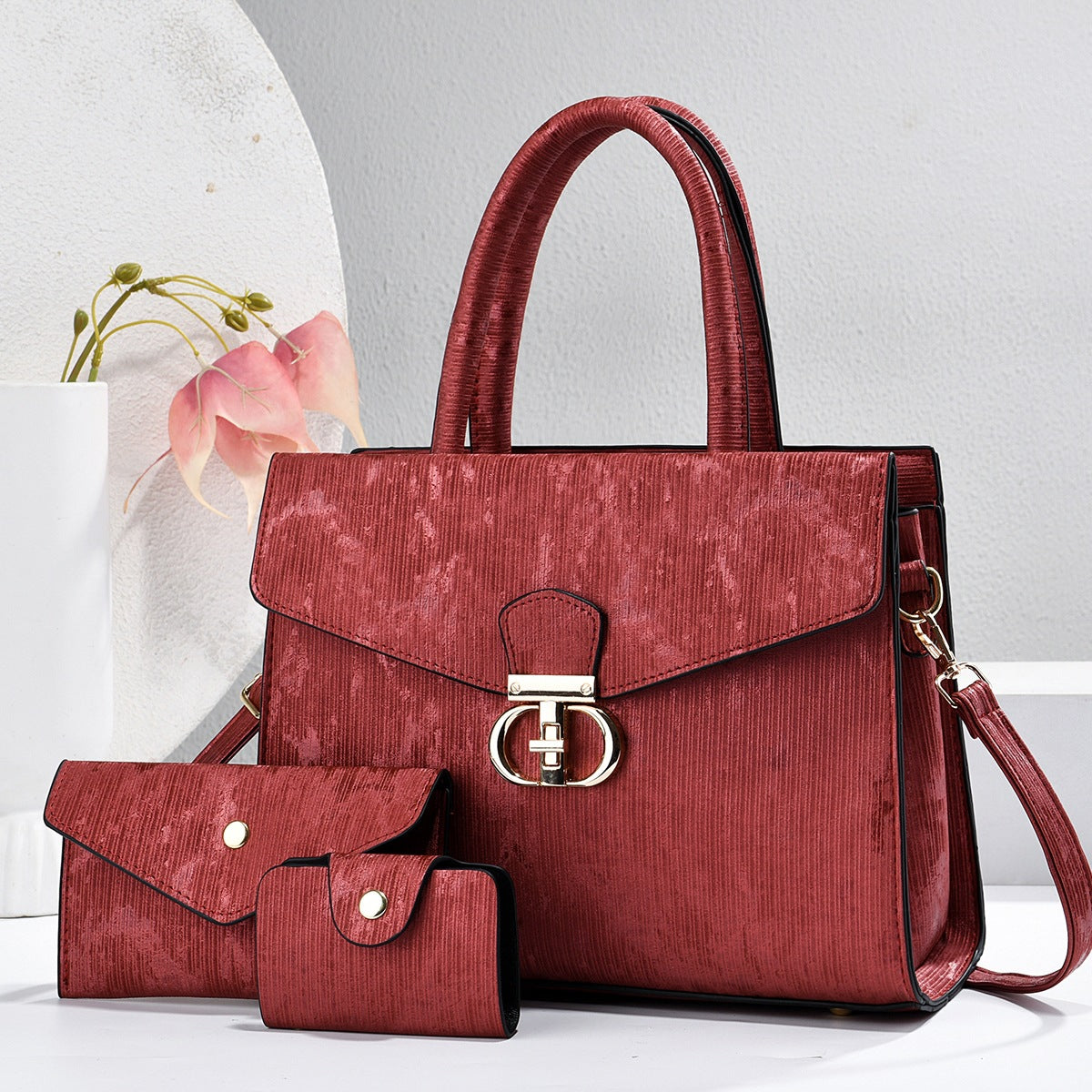 Women's Fashion High-grade Large Capacity Gift Mother's Women's Shoulder Bag