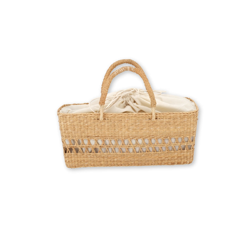 Women's Craft Straw Summer Frame Beach Woven Bags