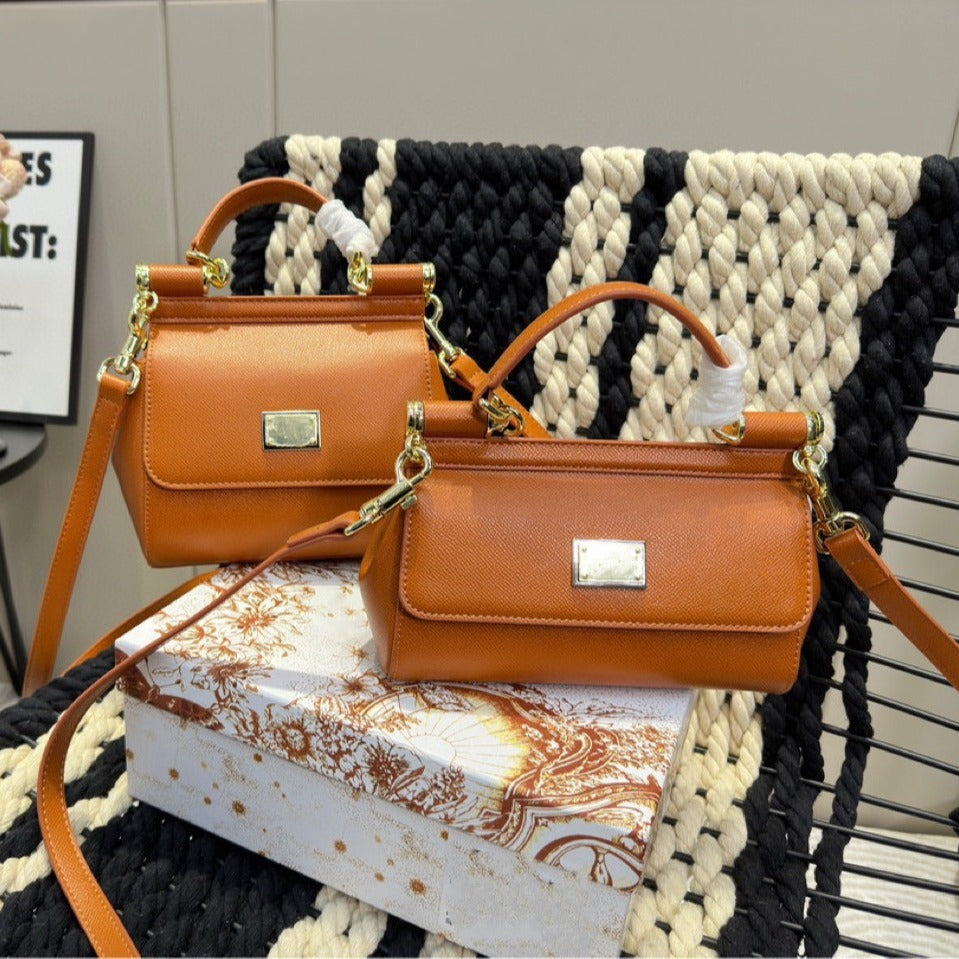 Women's Commuter Hand Palm Print Fashion Workplace Mini Women's Handbag
