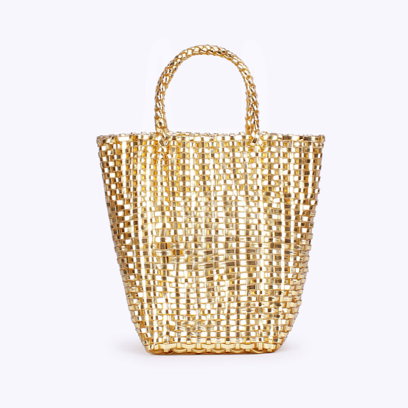 Simple Plastic Woven Daily Leisure Seaside Vacation Bags