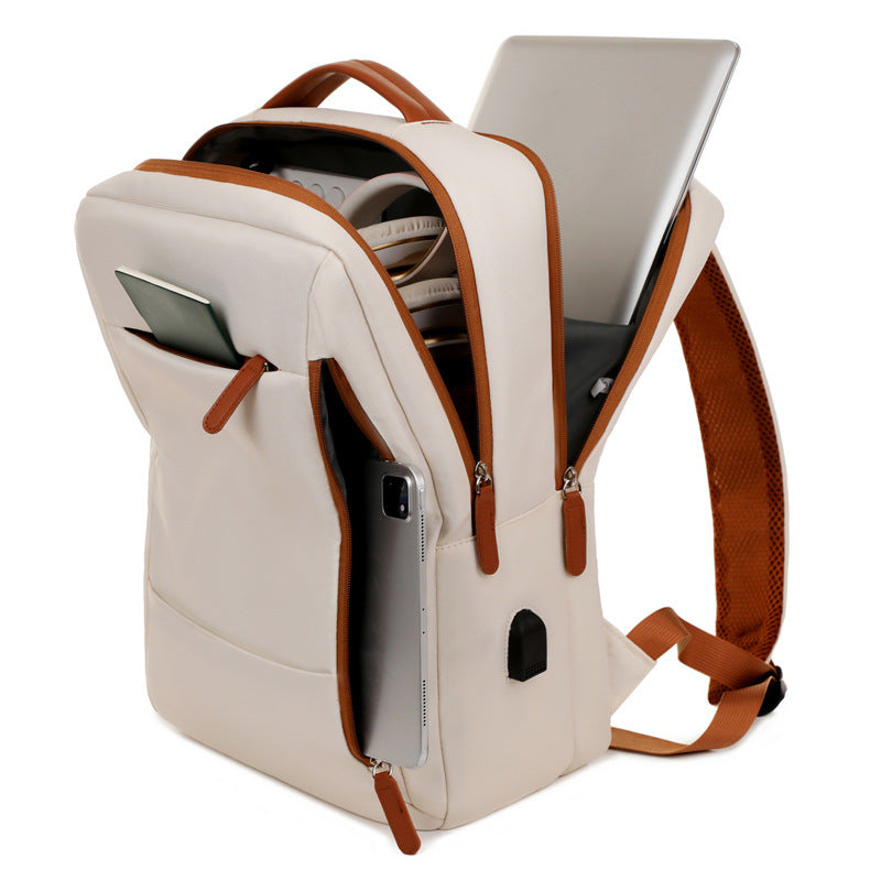 Trendy Glamorous Versatile Elegant Business Multifunctional Leisure Backpack