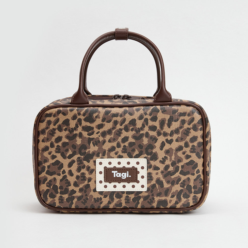 Picnic Bowling Storage Polka Dot Leopard Women's Handbag