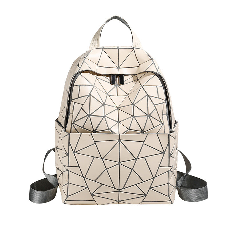 Summer Geometric Rhombus Female Fashion Leisure Women's Backpack
