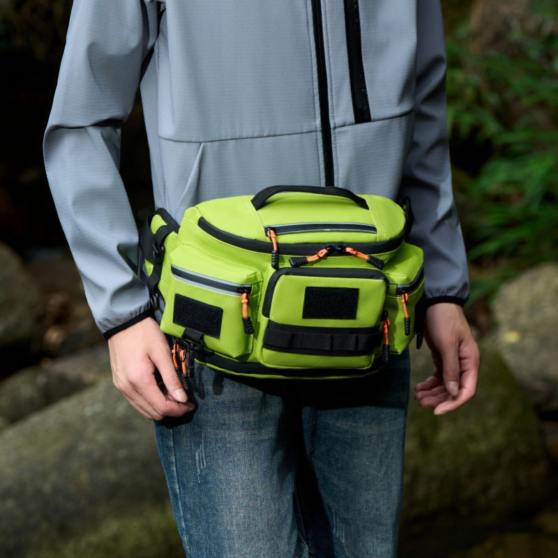 Multifunctional Riding Motorcycle Running Large Capacity Sport Waist Bag, Accessory Bag