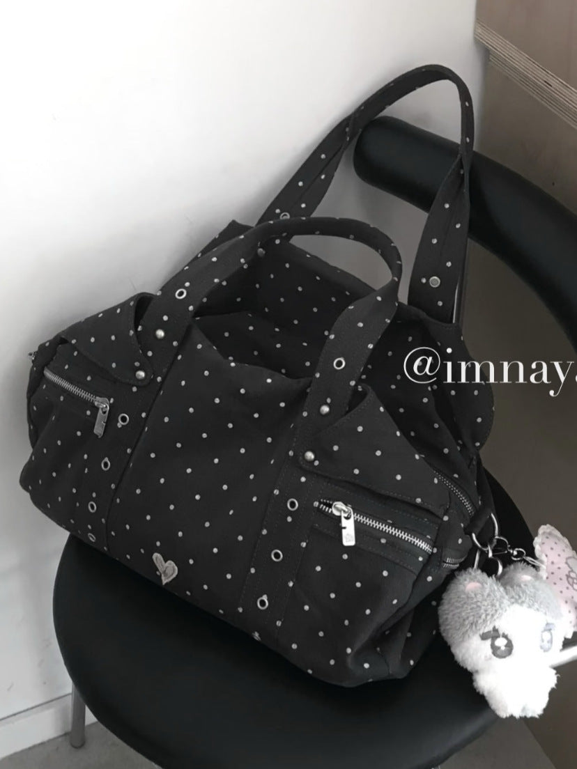 Large Capacity Underarm Light Wave Commuter Shoulder Bags