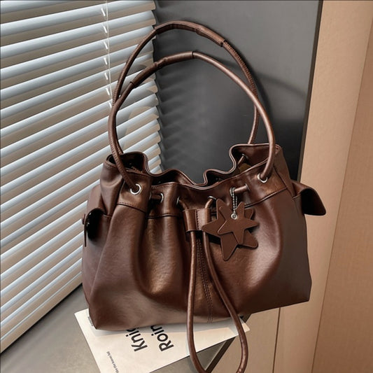 Women's Fashion Retro Frosted Commuter Large Capacity Bags