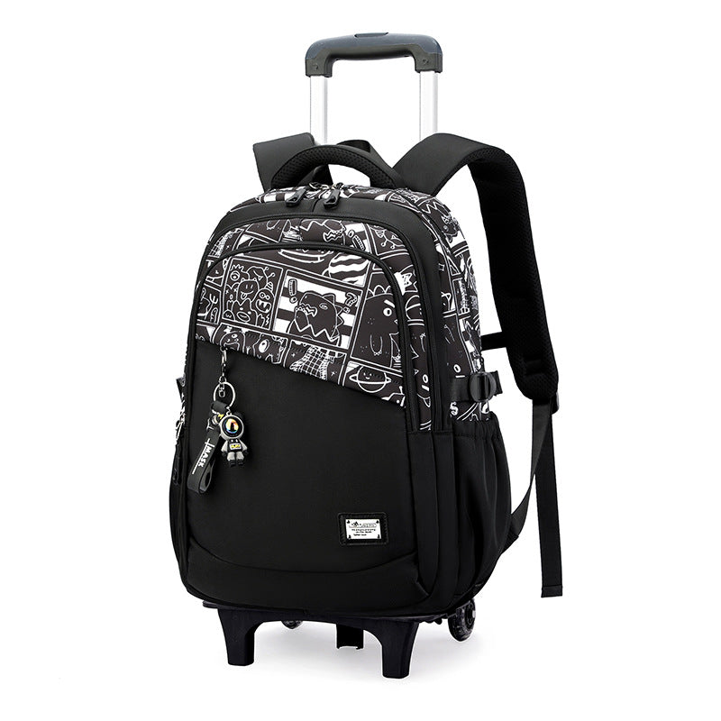 Men's High Junior Large Capacity Fashion Trendy Leisure Backpack