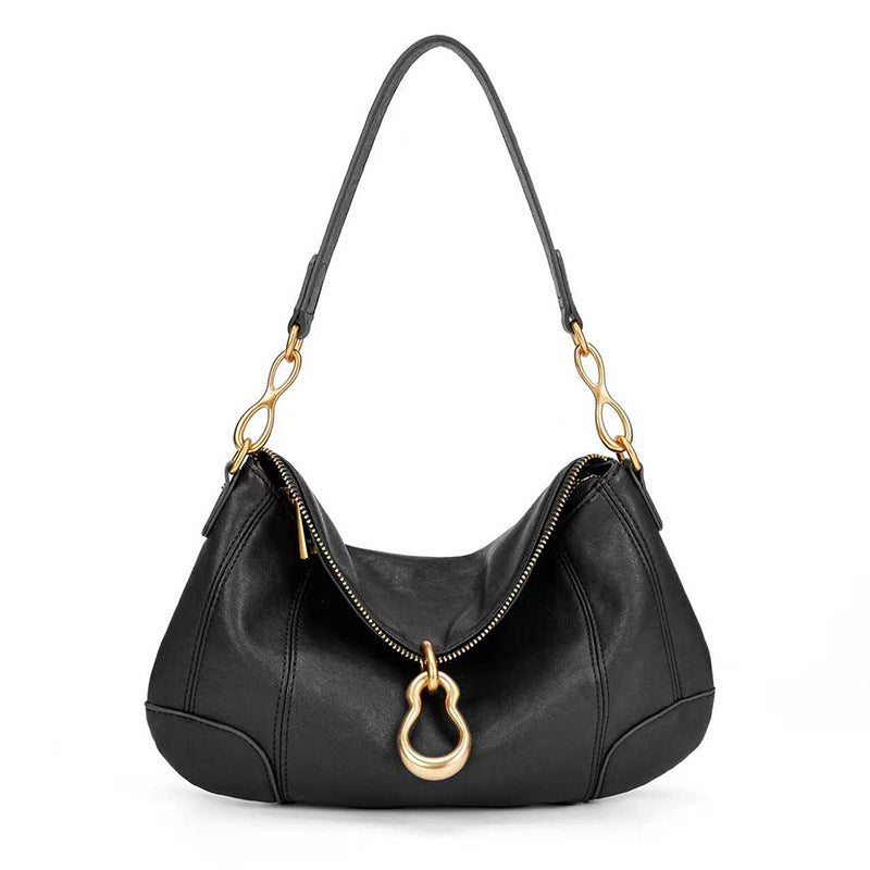 Women's Light Luxury Minority Simple Dumpling Women's Shoulder Bag