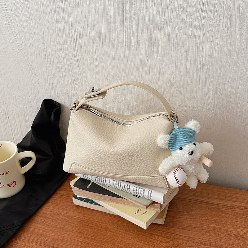 Women's Simple Lazy Exquisite Leather Korean Version For Women's Shoulder Bag