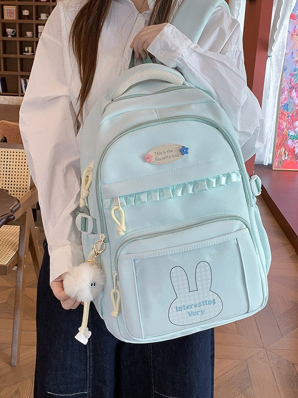 Style Niche Junior High Female Cute Leisure Backpack
