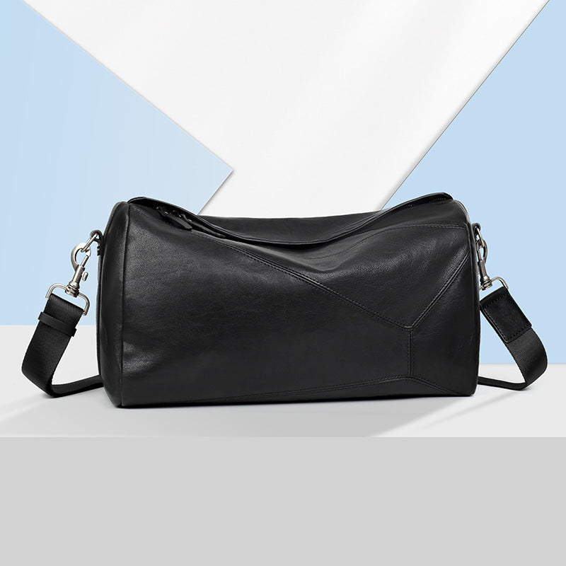 Men's First Layer Cowhide Large Capacity Korean Men's Messenger Bags